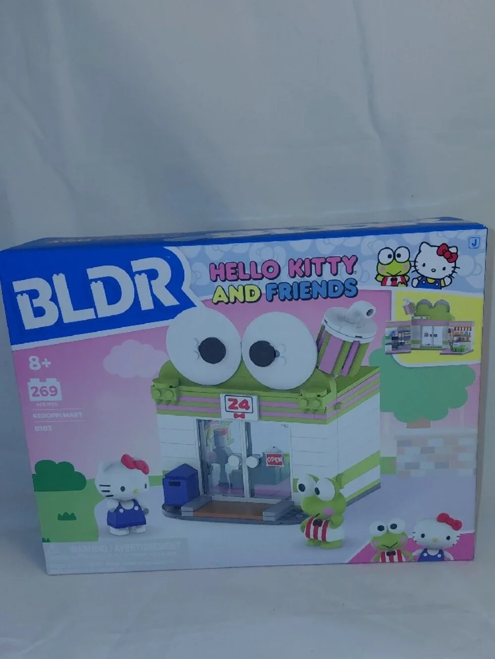 BLDR Hello Kitty and Friends Keroppi Mart Building Set 0103 NIB Sealed